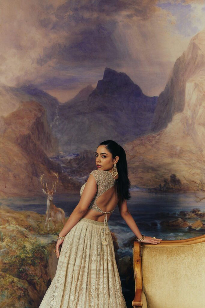 Noor Mahal Lehenga view 2