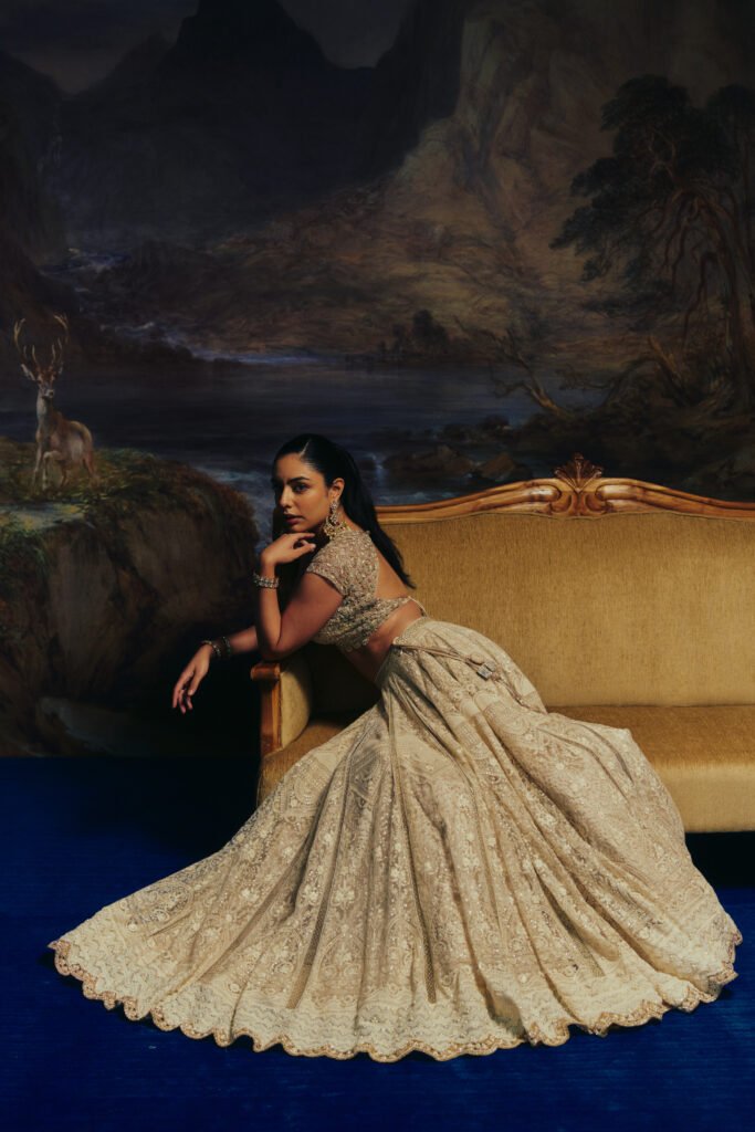 Noor Mahal Lehenga view 3