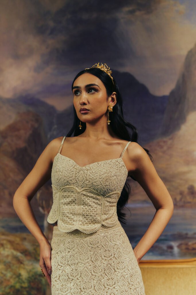 Taj Mahal Corset with Signature Skirt view 3