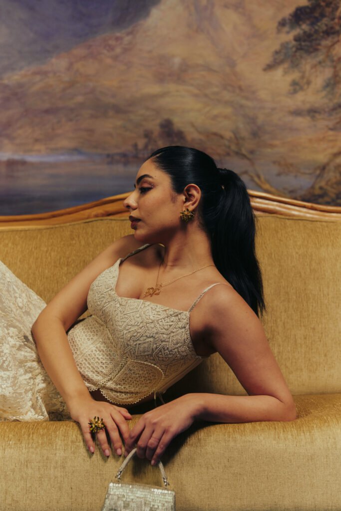 Taj Ivory Set (Ft. Taj Mahal Corset) view 3