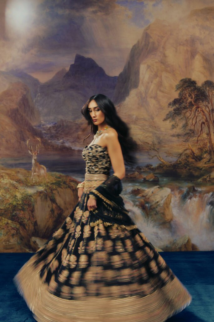 Raat ki Raani Lehenga view 4