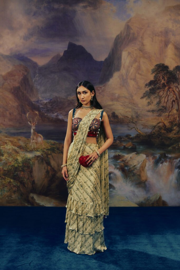 Chandni Saree view 2