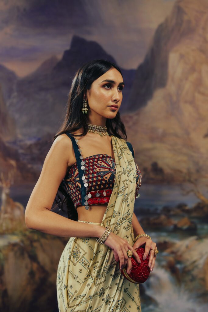 Chandni Saree view 3